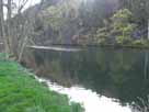 Lenne – oberhalb der Brücke Ehlhausen, Blick flussaufwärts