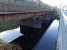 Lenne – Lenne-Brücke und Eisenbahnbrücke in Kettling