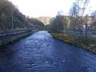 Lenne – Blick von der Lenne-Brücke (B229) flussabwärts