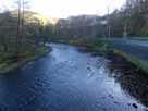 Lenne – Blick von der Lenne-Brücke (B229) flussaufwärts