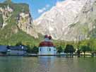 Königssee – Blick auf St. Bartholomä und Fischerei