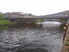 Havel – Blick auf die Eisenbahnbrücke Spandau