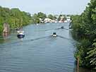 Dove Elbe – vor der Schleuse Tatenberg