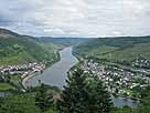 Mosel – Blick flussabwärts Richtung St. Aldegund