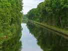 Vosskanal – Blick von der Brücke Havelstraße Richtung Süden