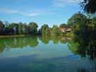 Mühlteich Pomßen&nbsp;(Pomßen)&nbsp;&ndash;&nbsp;Blick vom Nordufer Richtung Westen