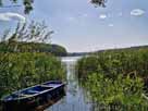 Großer Pätschsee – Angelkahn am Seeufer
