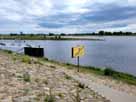 Hafen Wittenberge – an der Hafeneinfahrt