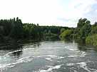 Spree – Hartmannsdorfer Wehr, Blick flussabwärts