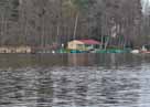 Lindesee – Vereinsgelände der Angler im Norden des Sees