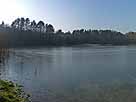 Gihmsee – Panorama vom Nordwestufer im Februar 2015