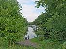 Niegripper Altarm – Hauptstraße, Blick Richtung Osten