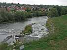 Neckar – Fischpass an der Fußgängerbrücke