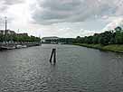Holstenhafen – Blick von der Drehbrücke Richtung Südwesten