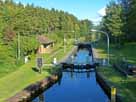 Müritz-Havel-Wasserstraße (MHW) – Diemitzer Schleuse, Blick Richtung Labussee