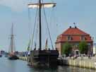 Hafen Wismar – Poeler Kogge WISSEMARA im Alten Hafen