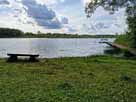 Kleiner Linowsee – Badestelle am Kleinen Linowsee im August 2024