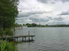 Großer Plöner See – Höhe Marktplatz, Blick auf den Seepavillon