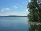 Kellersee – Blick vom Schiffanleger entlang des Westufers