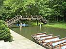 Burg-Lübbener-Kanal – Brücke am Hafen Waldschlösschen