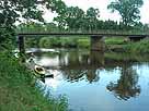 Hase – Brücke Bokeloh, Blick flussabwärts