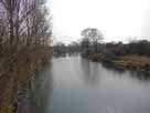 Donau&nbsp;&ndash;&nbsp;Donaubrücke am Sportplatz, Blick flussaufwärts